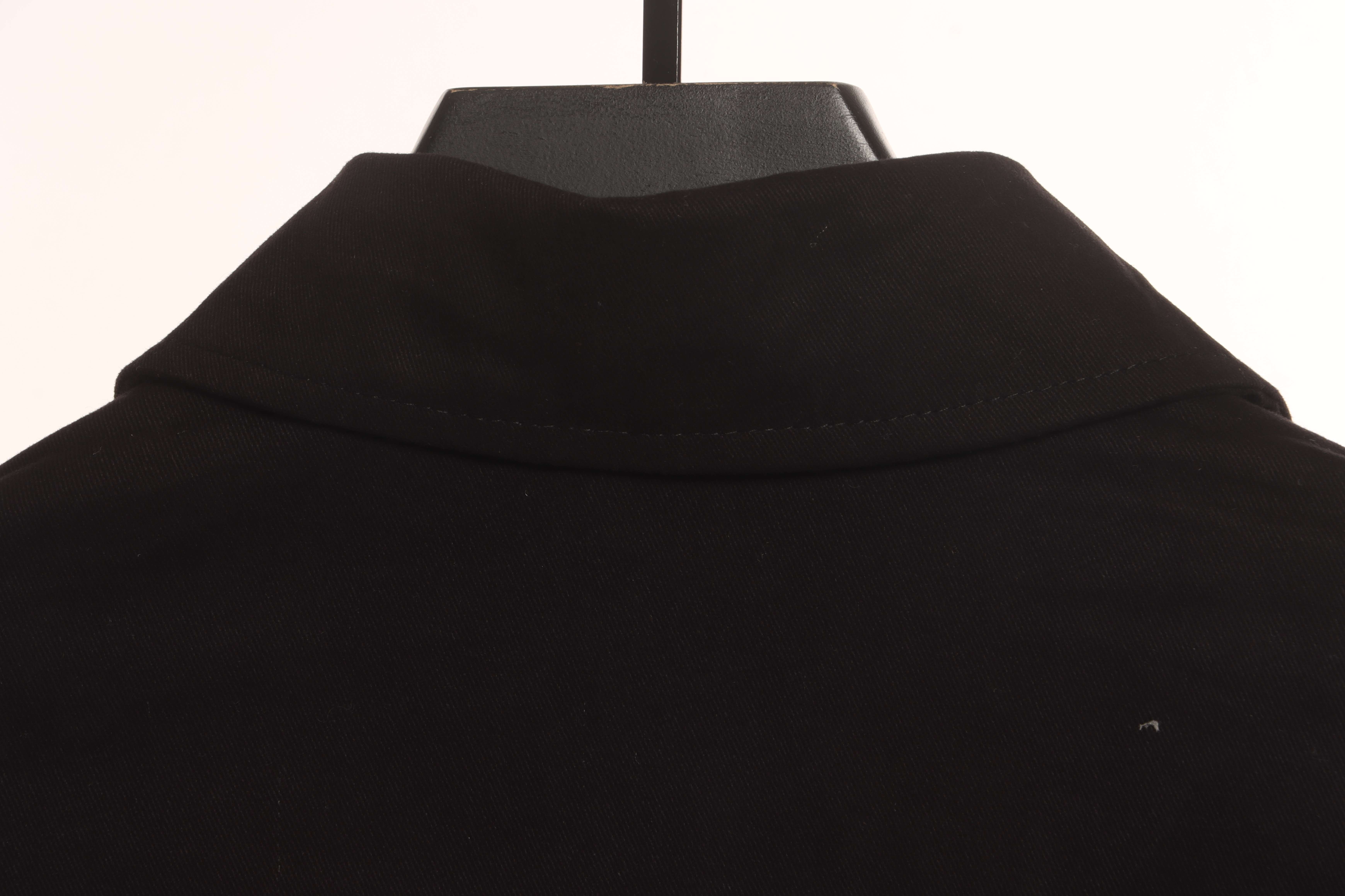 MLB Collaborative Front And Back Embroidered Jacket Black