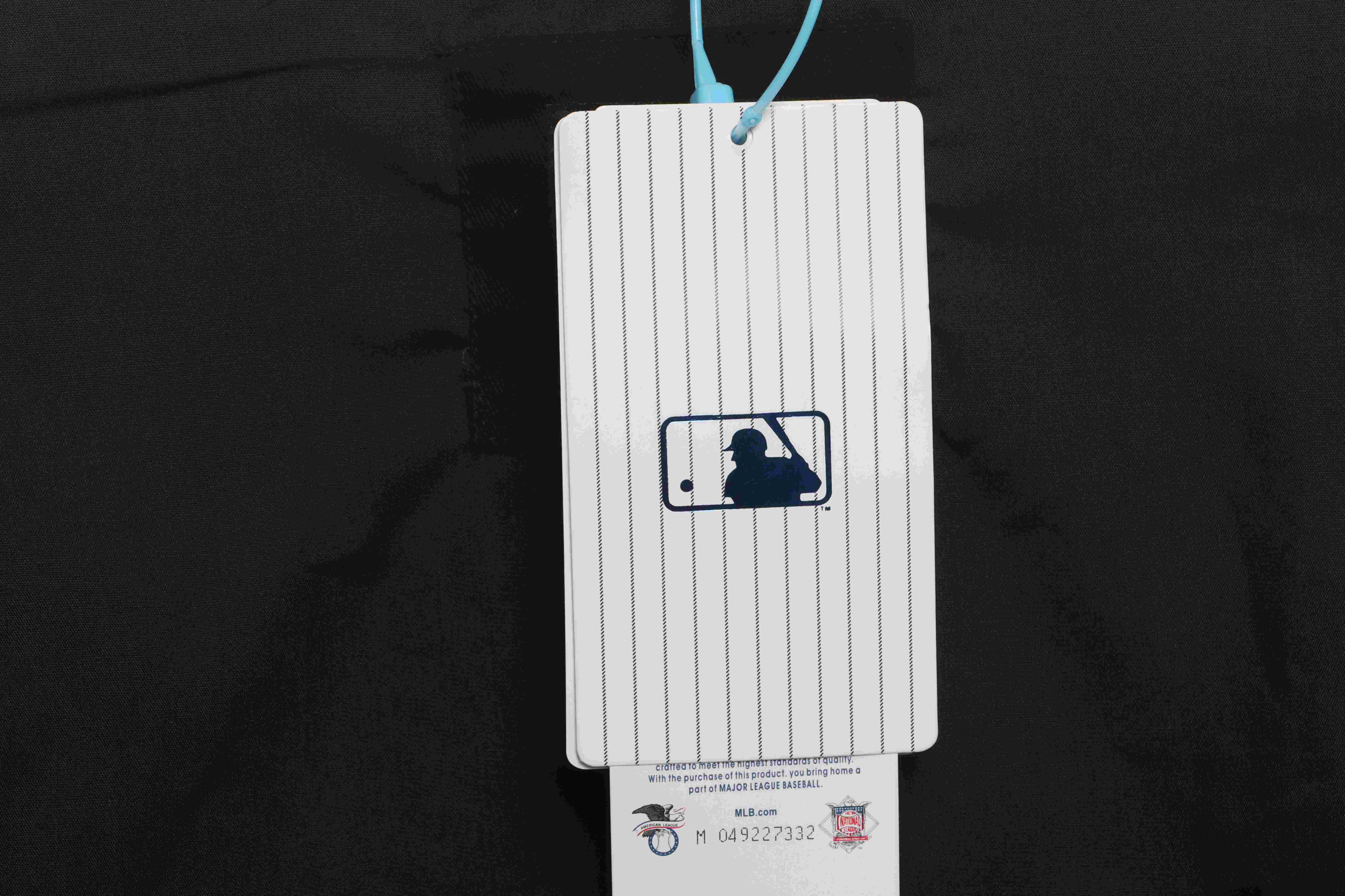 MLB Collaborative Front And Back Embroidered Jacket Black