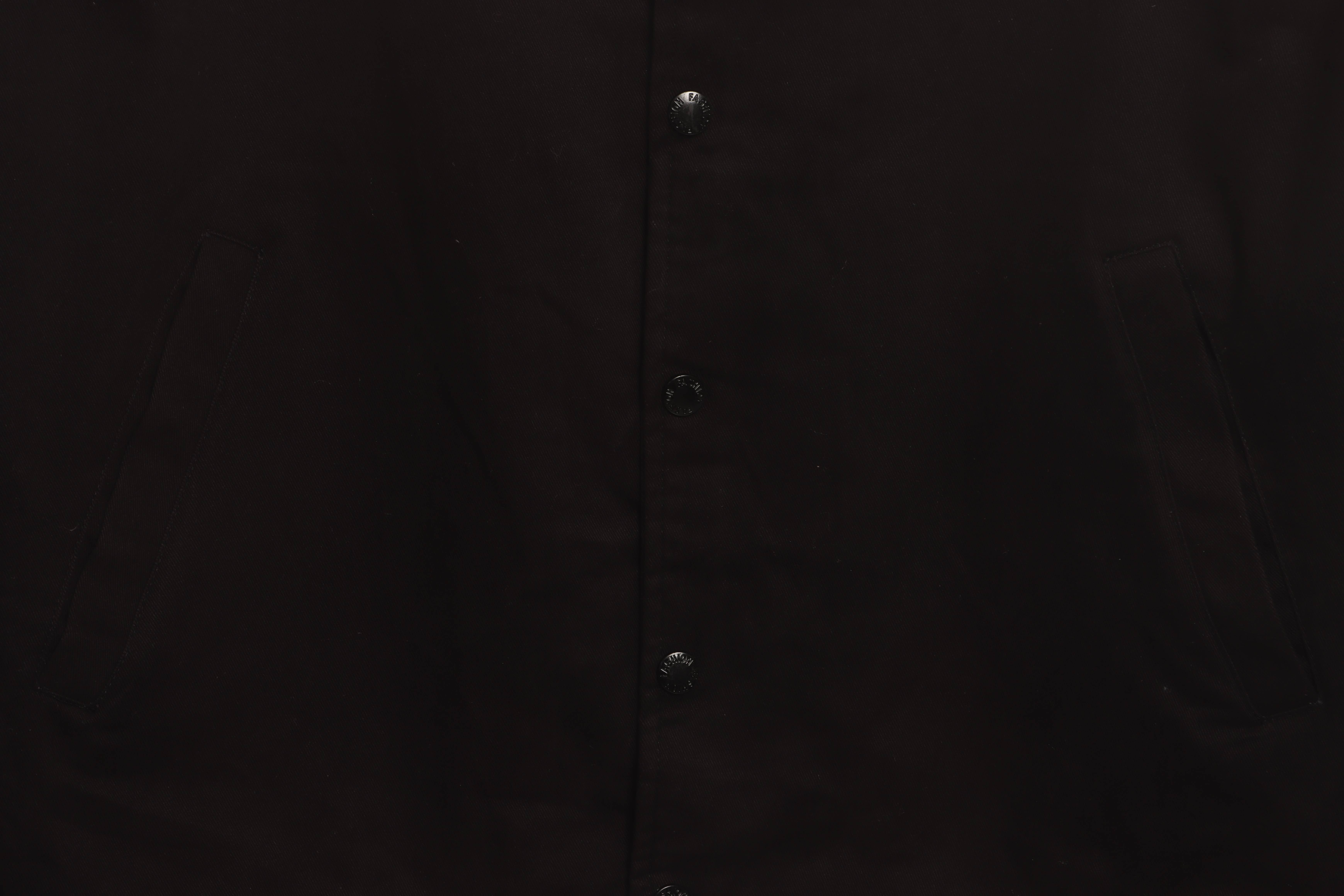 MLB Collaborative Front And Back Embroidered Jacket Black