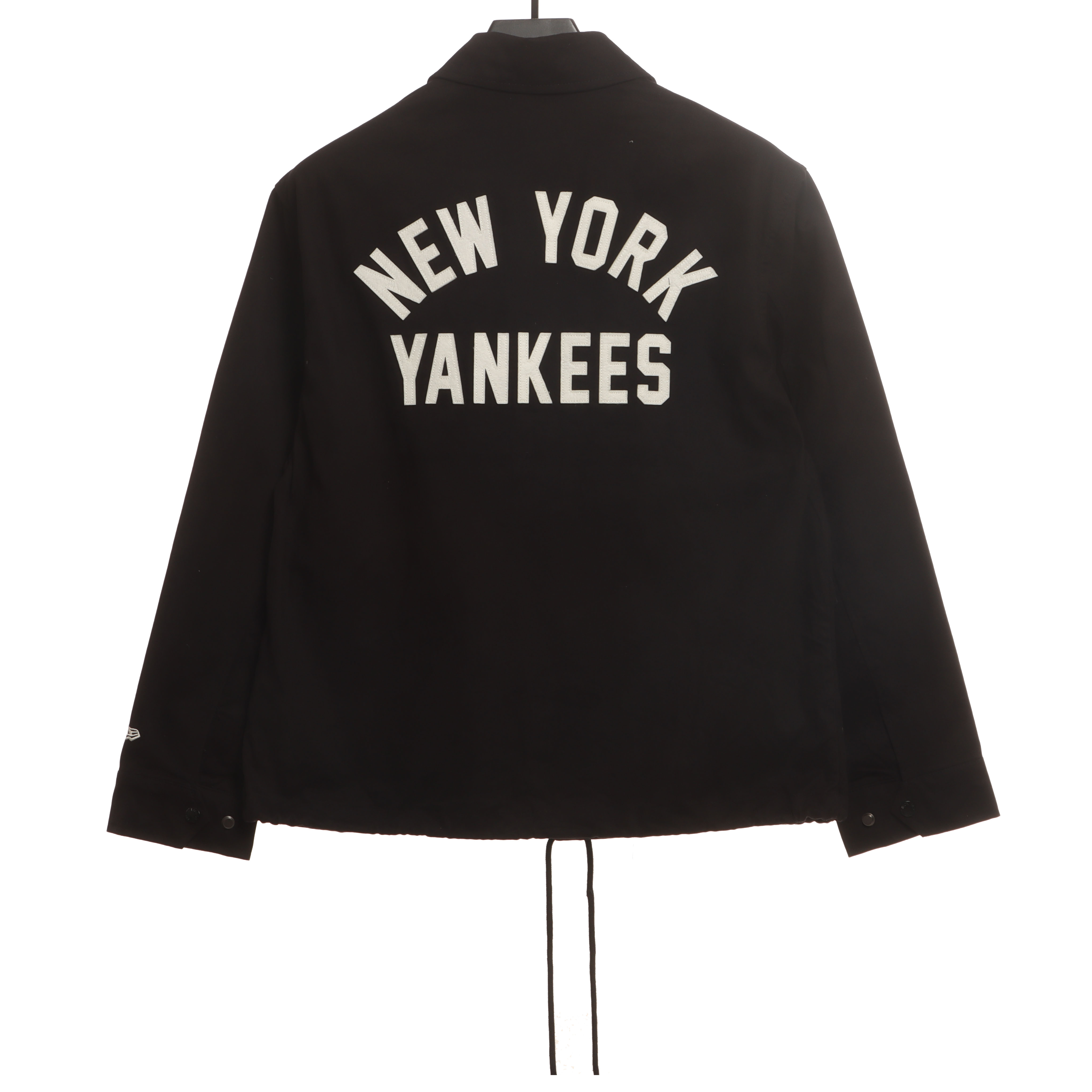 MLB Collaborative Front And Back Embroidered Jacket Black