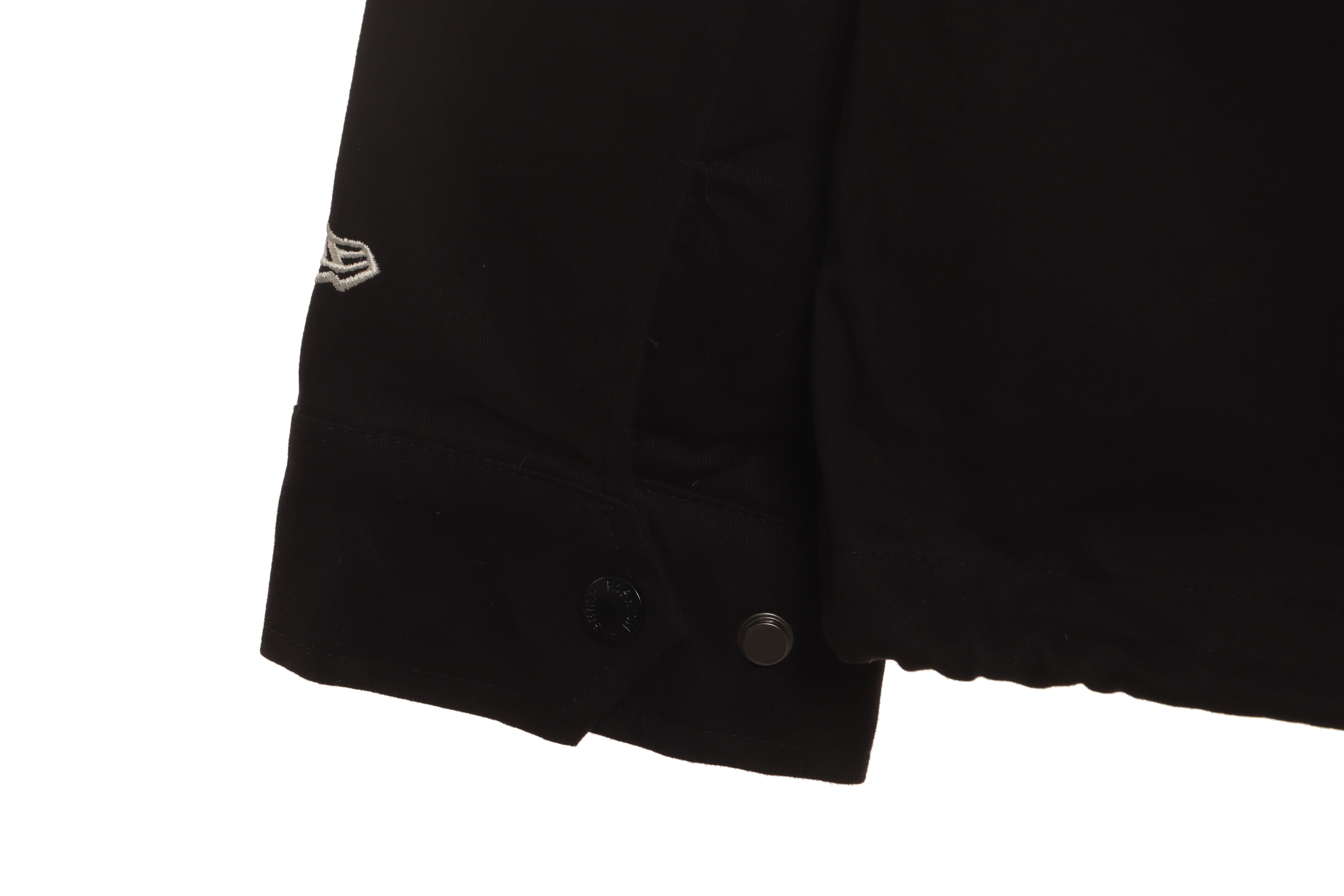 MLB Collaborative Front And Back Embroidered Jacket Black