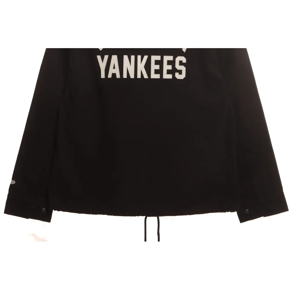 MLB Collaborative Front And Back Embroidered Jacket Black