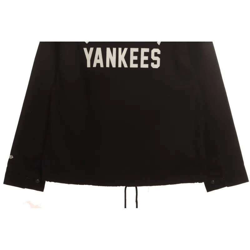 MLB Collaborative Front And Back Embroidered Jacket Black