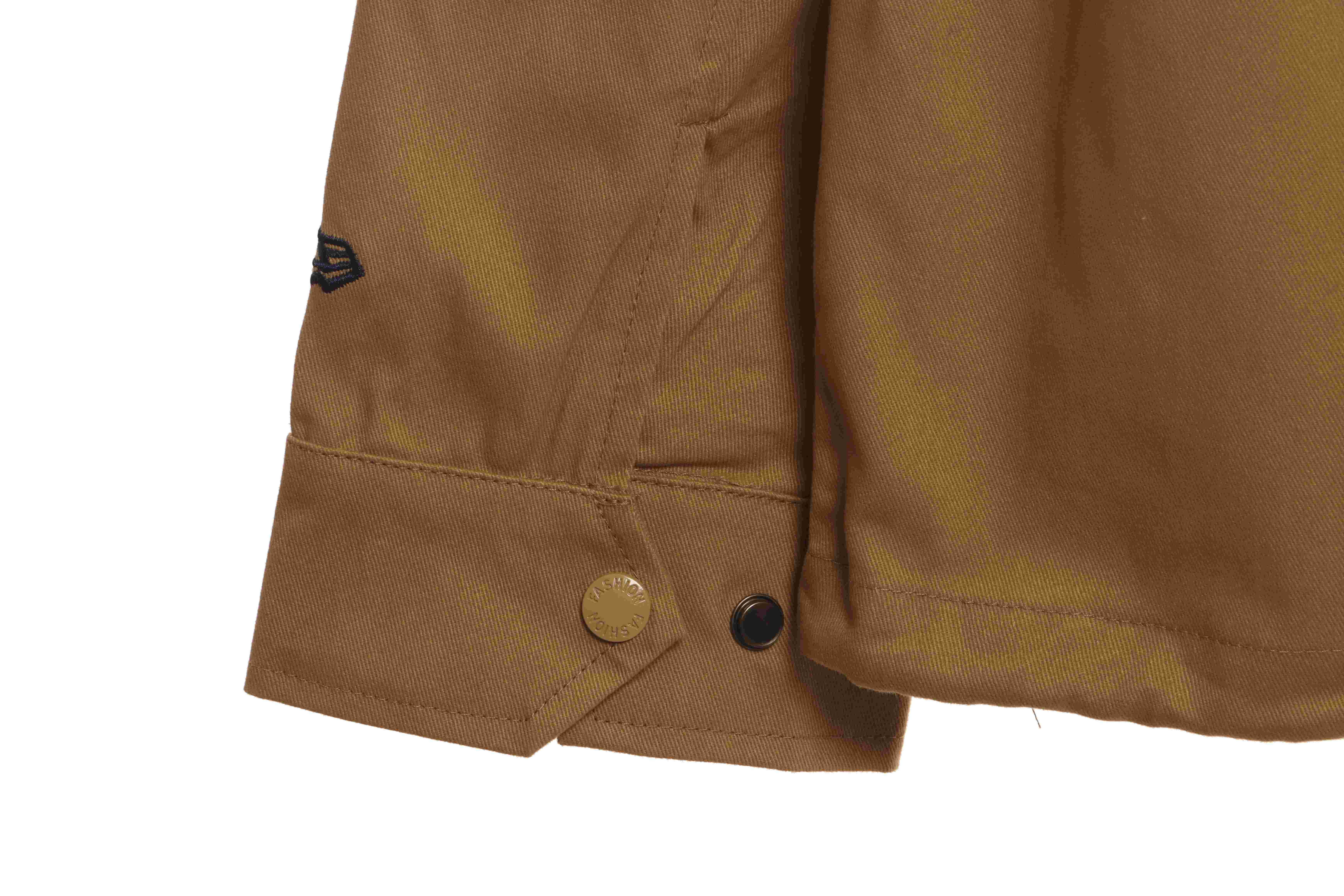 MLB Collaborative Front And Back Embroidered Jacket Brown