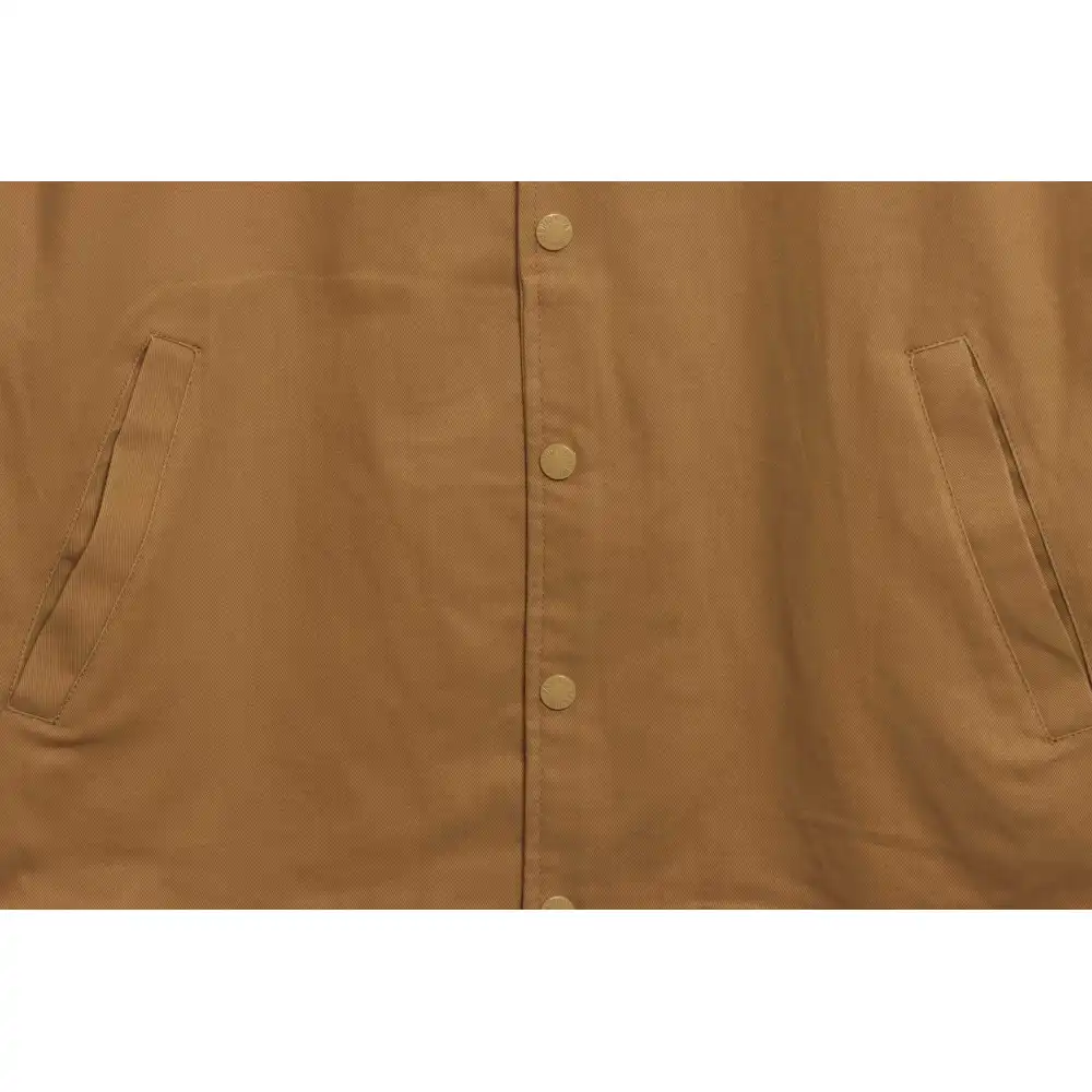 MLB Collaborative Front And Back Embroidered Jacket Brown