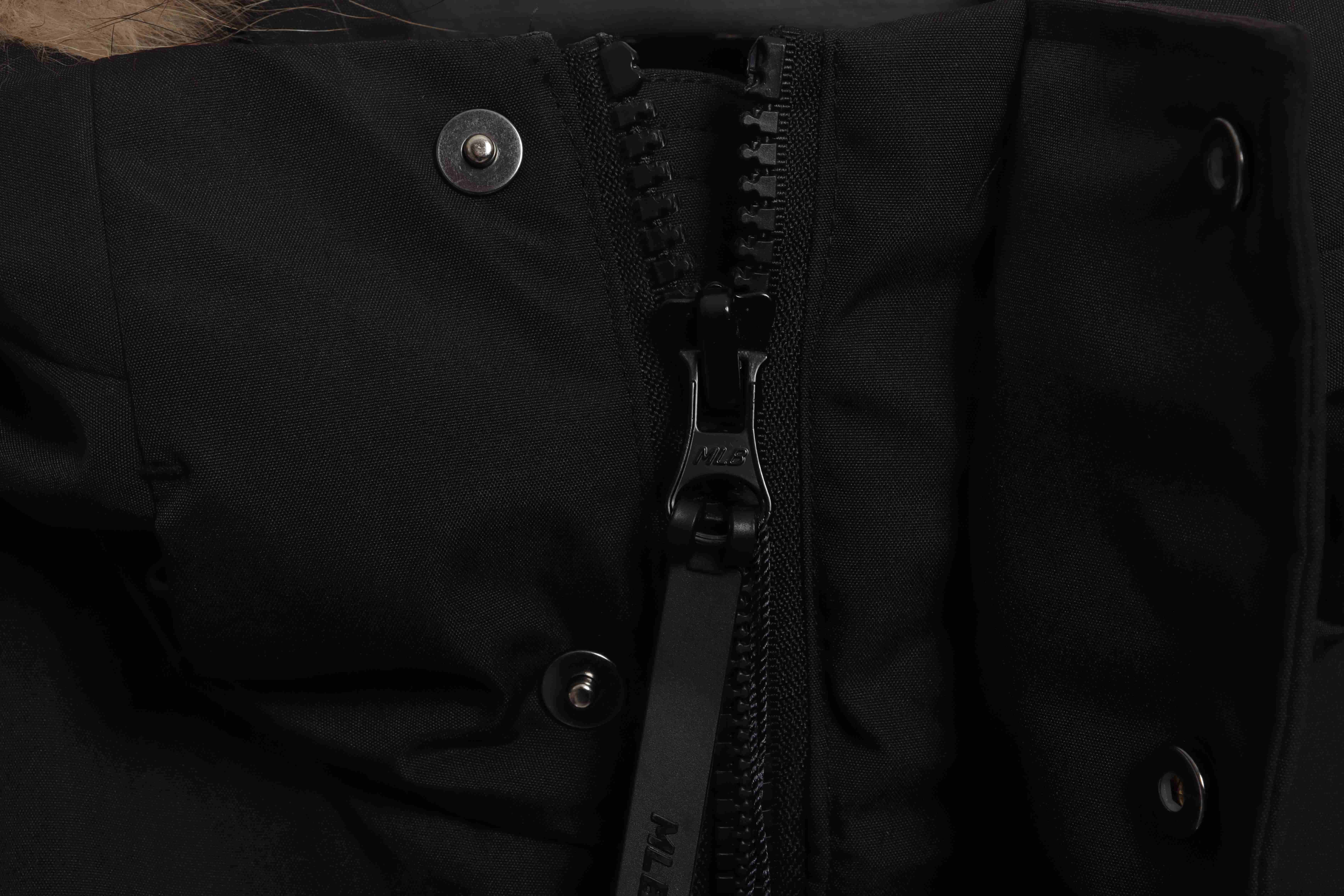 MLB Long Down Jacket Black