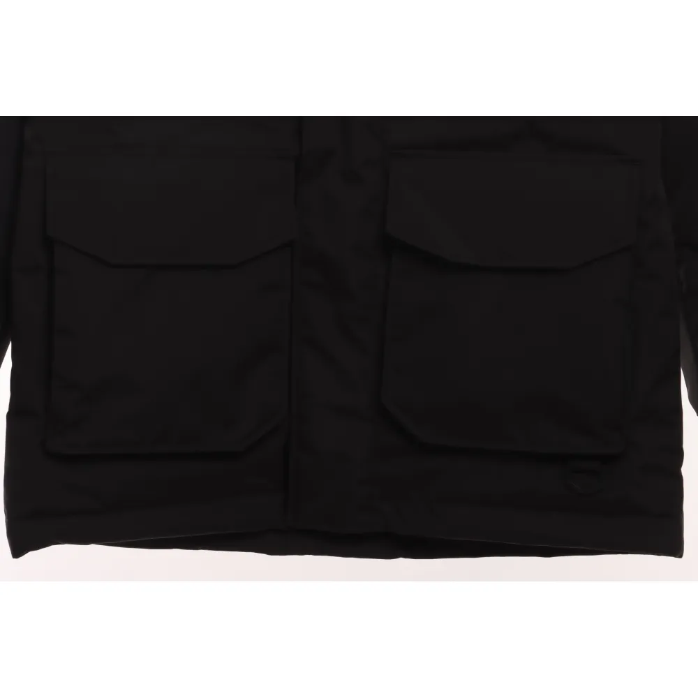 MLB Long Down Jacket Black