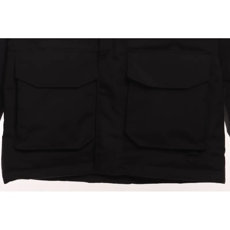 MLB Long Down Jacket Black