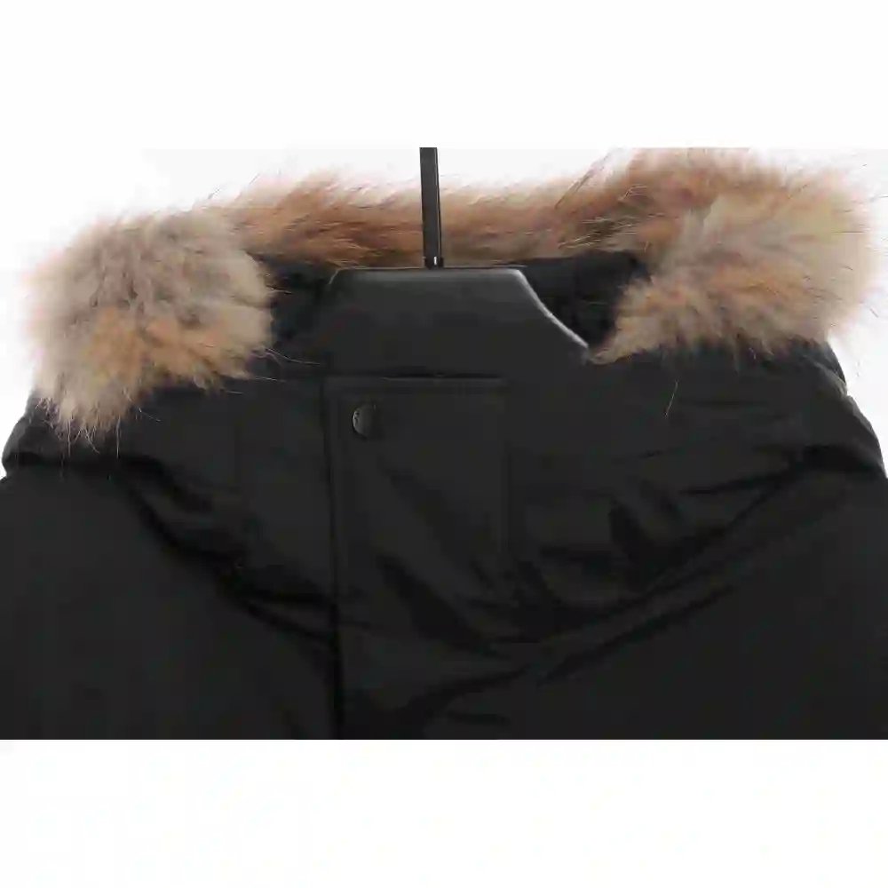 MLB Long Down Jacket Black