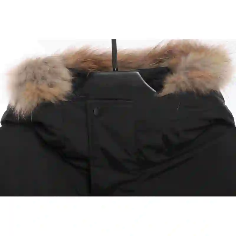 MLB Long Down Jacket Black