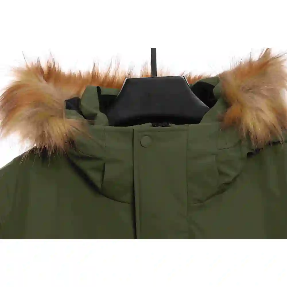 MLB Long Down Jacket Green