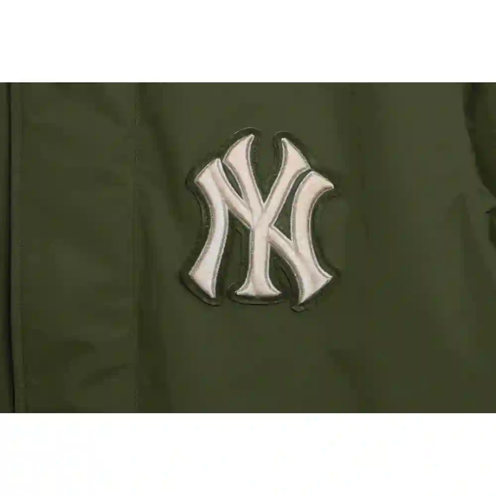 MLB Long Down Jacket Green