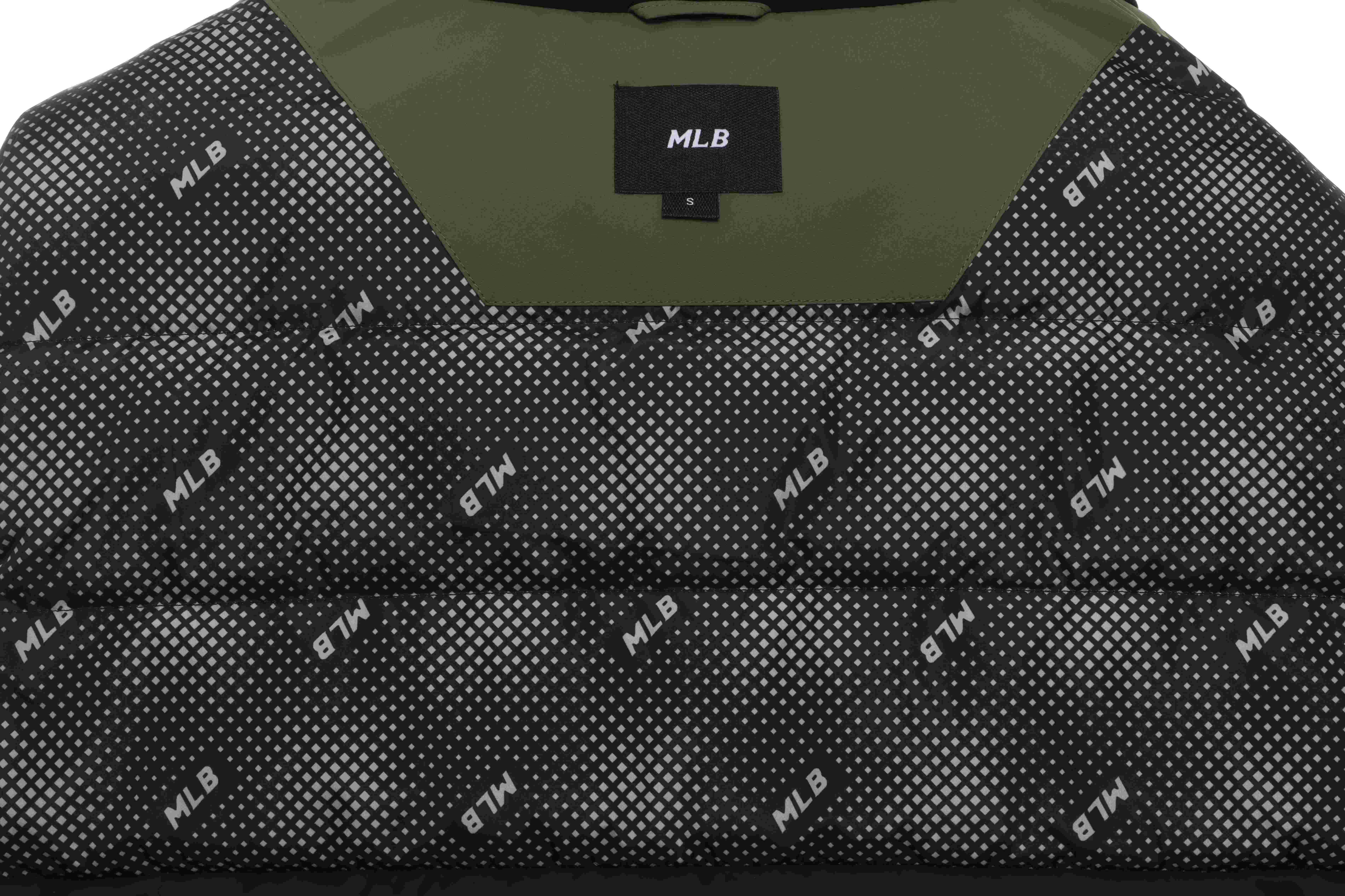 MLB Long Down Jacket Green