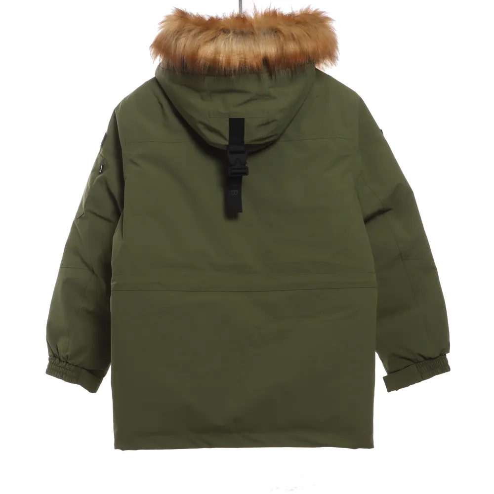 MLB Long Down Jacket Green