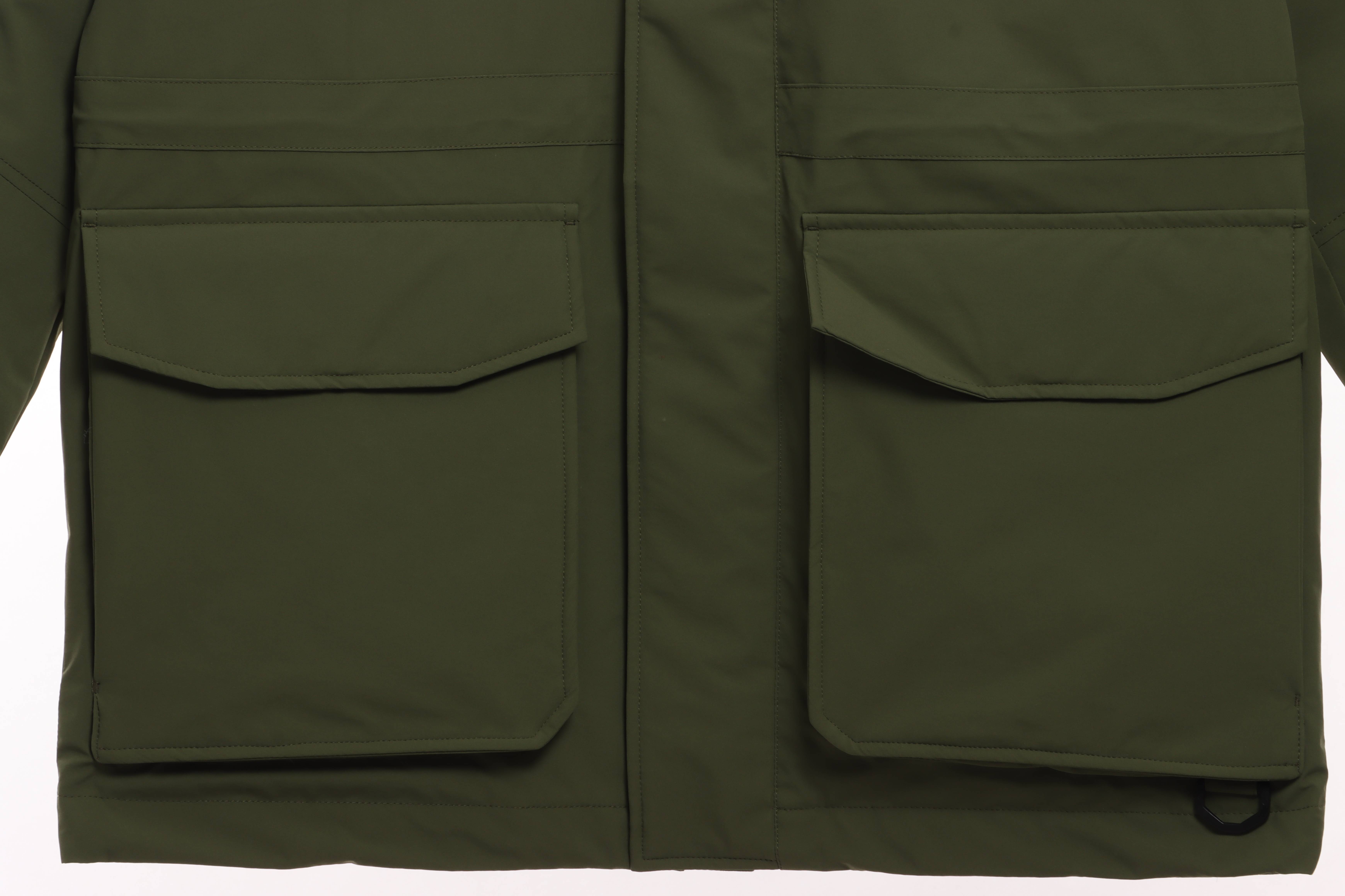 MLB Long Down Jacket Green