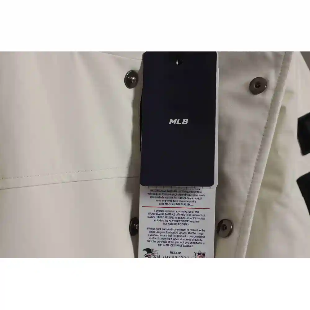 MLB Long Down Jacket White
