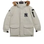 MLB Long Down Jacket White