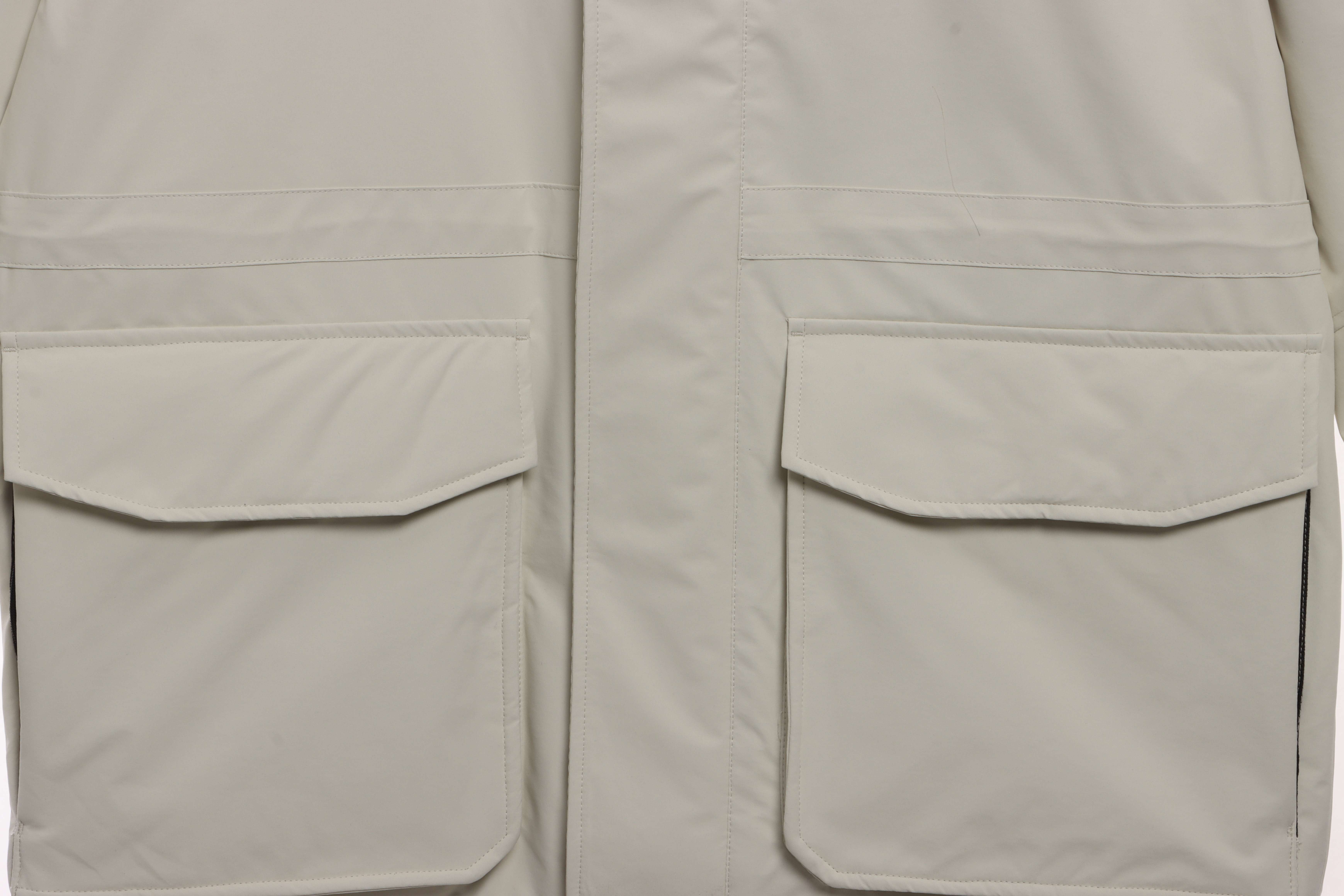 MLB Long Down Jacket White