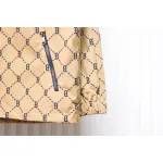 MLB Patchwork Logo Print Trench Coat