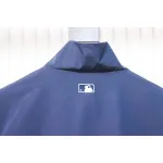 MLB Patchwork Logo Print Trench Coat