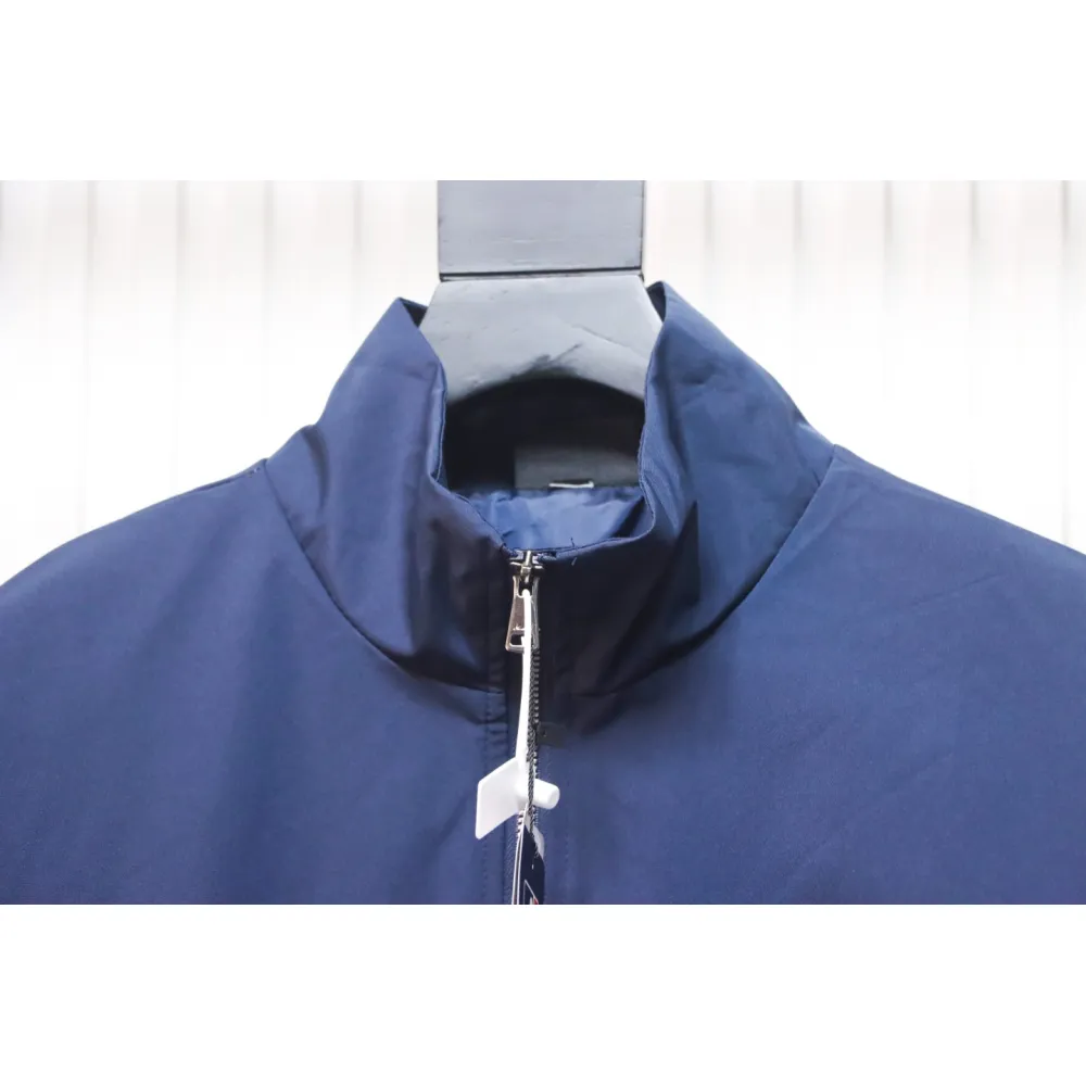 MLB Patchwork Logo Print Trench Coat