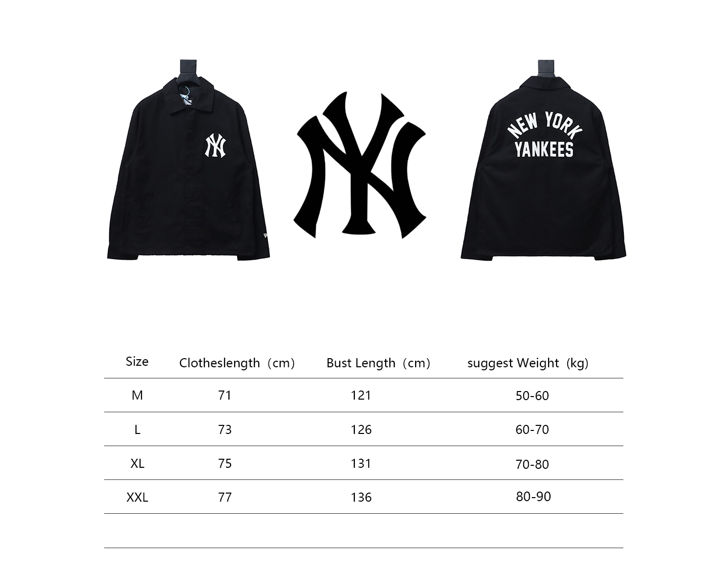 MLB x New Era SS23 New York Yankees Jacket Black