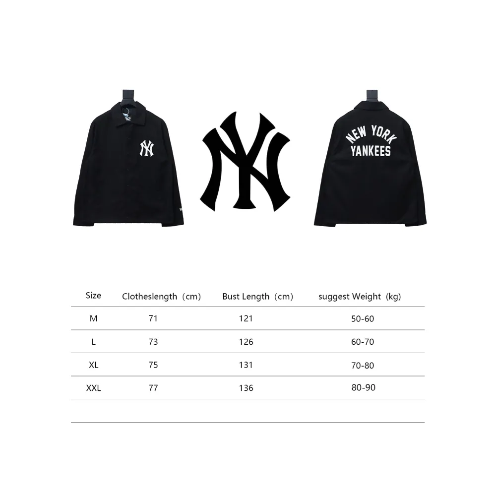 MLB x New Era SS23 New York Yankees Jacket Black