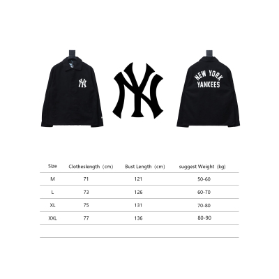MLB x New Era SS23 New York Yankees Jacket Black 02