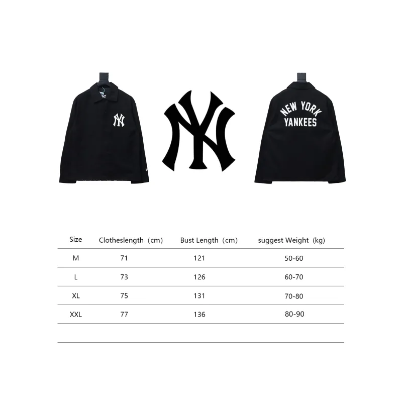 MLB x New Era SS23 New York Yankees Jacket Black