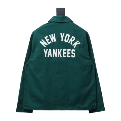 MLB x New Era SS23 New York Yankees Jacket Green 02