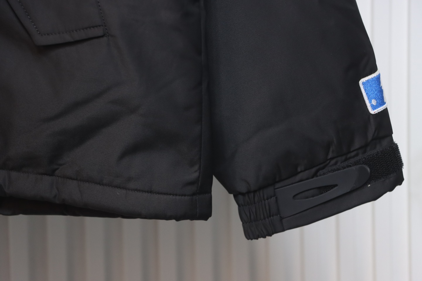 MLB x Supreme 24FW Co-Branded Hooded Zip-Up Jacket Black