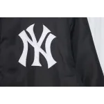 MLB x Supreme 24FW Co-Branded Hooded Zip-Up Jacket Black