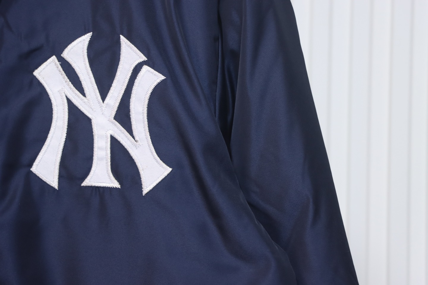 MLB x Supreme 24FW Co-Branded Hooded Zip-Up Jacket Blue