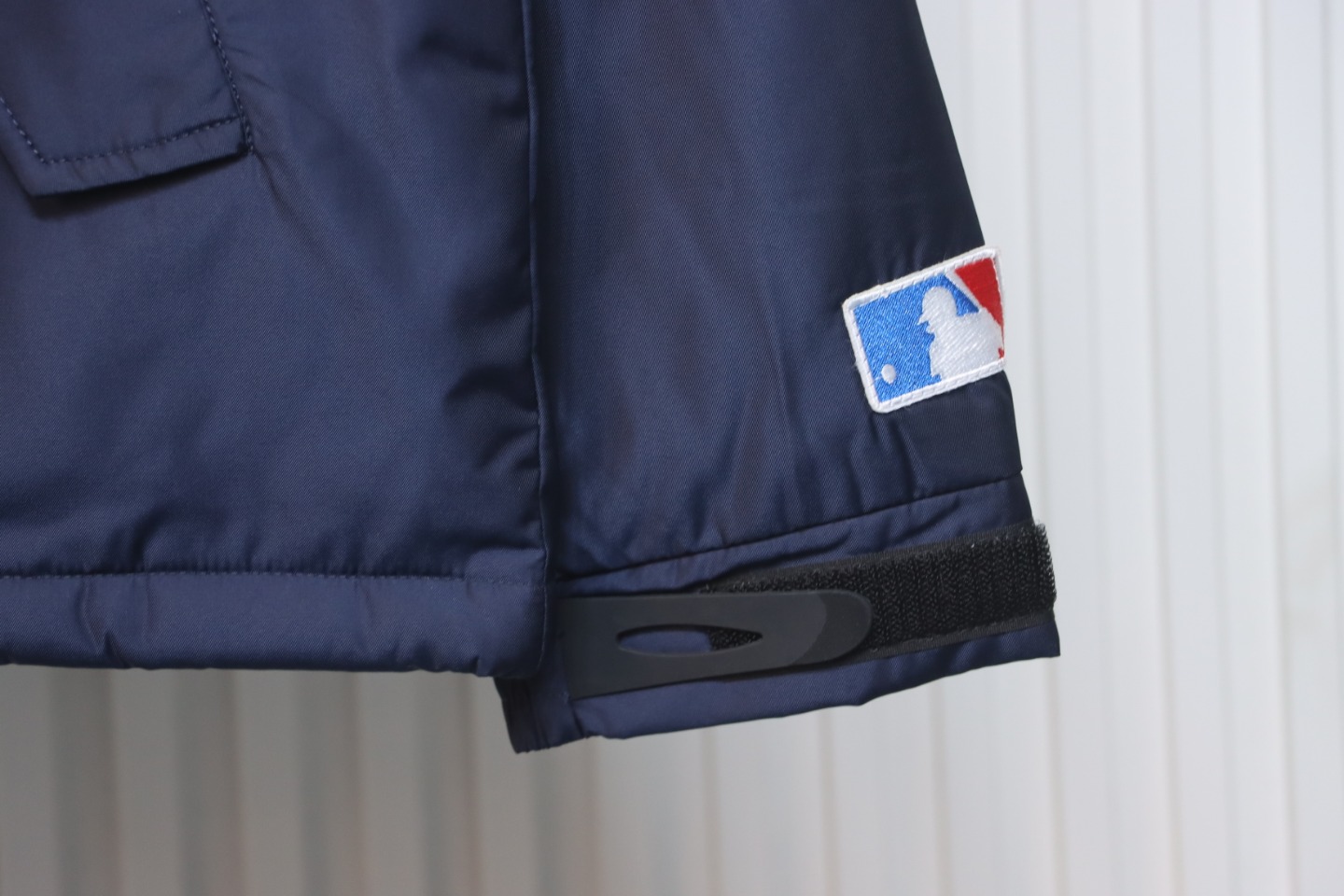 MLB x Supreme 24FW Co-Branded Hooded Zip-Up Jacket Blue