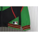 MLB x Supreme Color-Block Jacket Green
