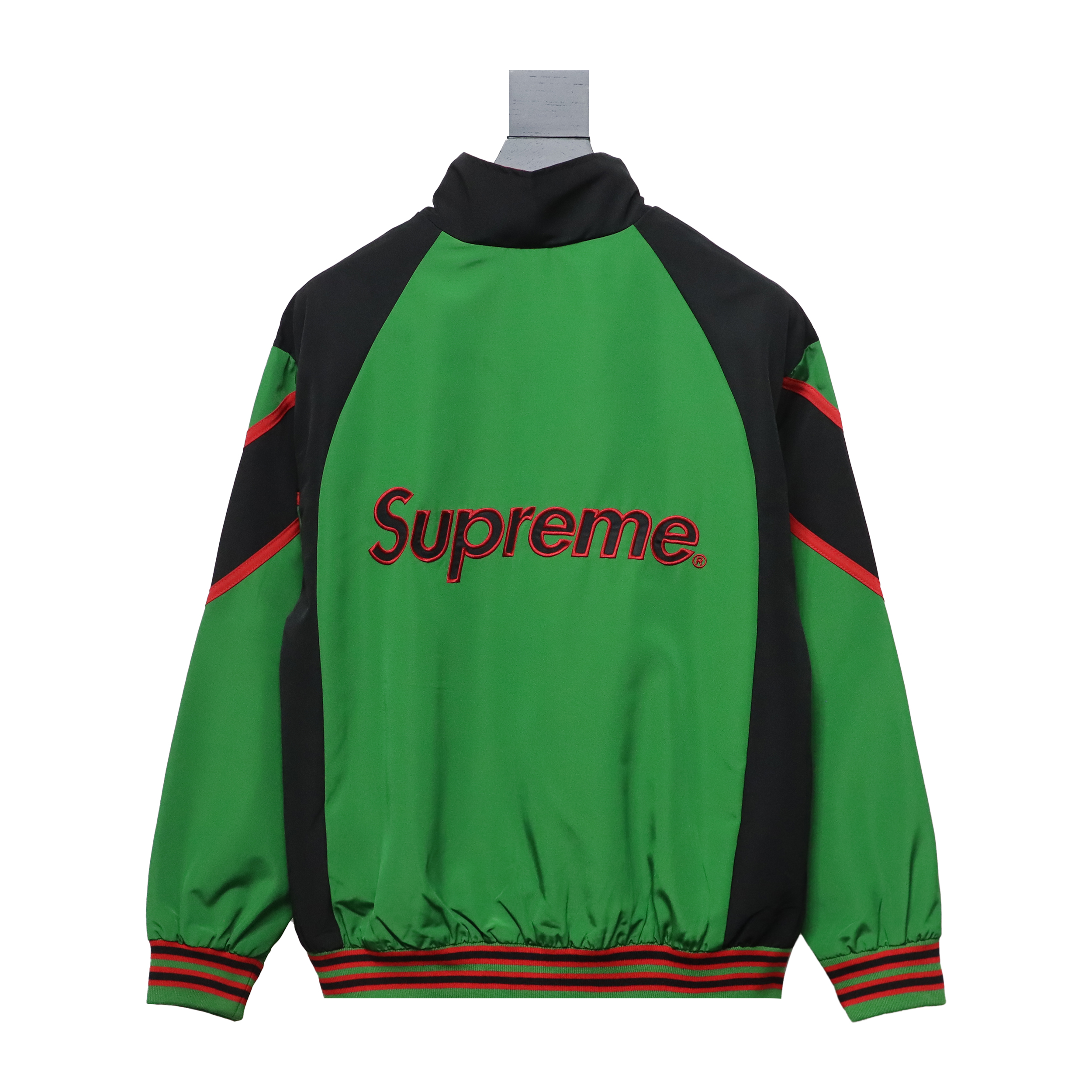 MLB x Supreme Color-Block Jacket Green