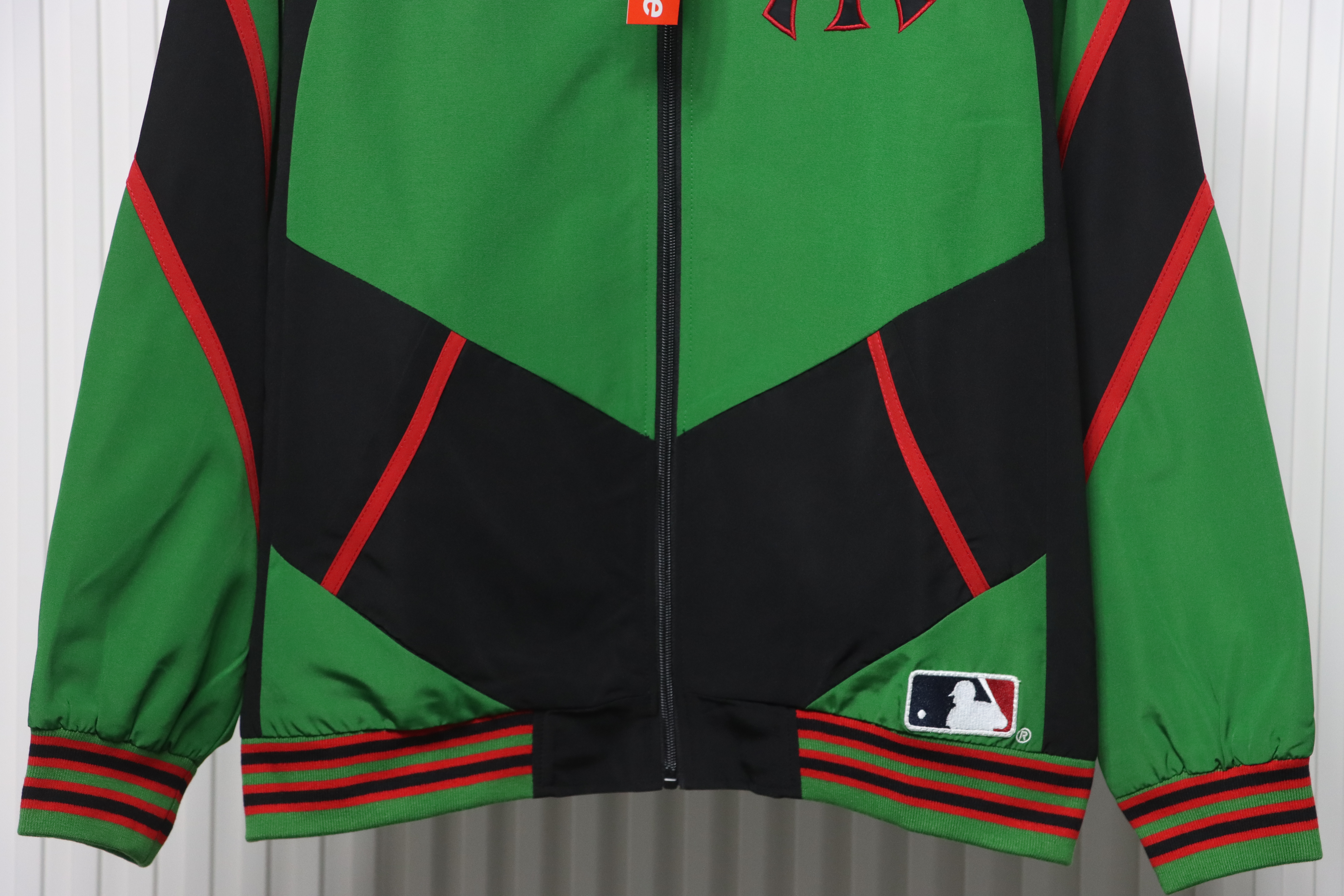 MLB x Supreme Color-Block Jacket Green