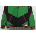 MLB x Supreme Color-Block Jacket Green