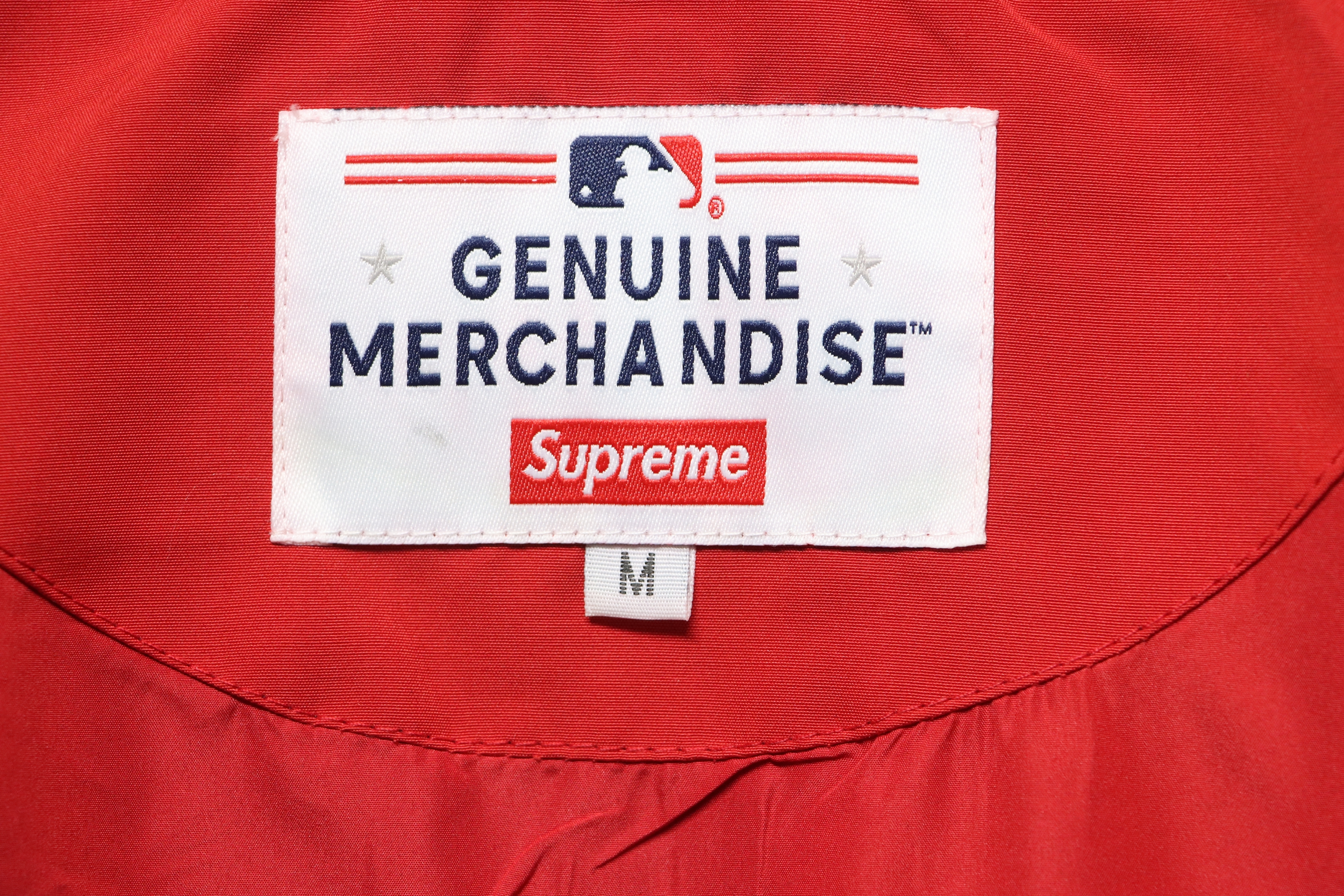 MLB x Supreme Color-Block Jacket Green