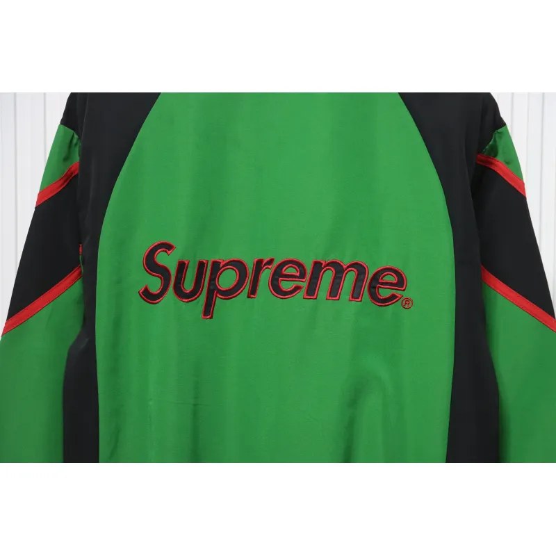 MLB x Supreme Color-Block Jacket Green
