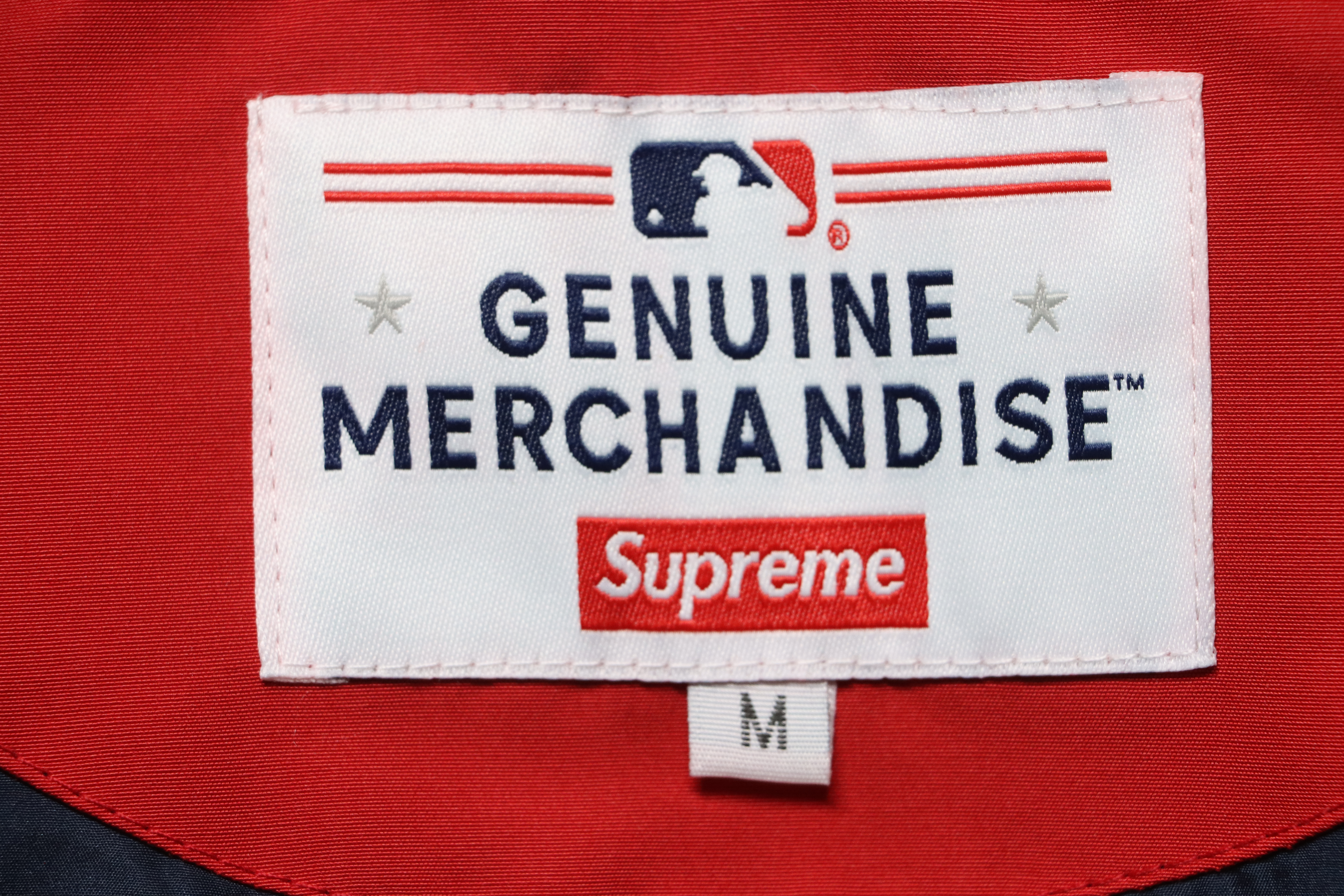 MLB x Supreme Color-Block Jacket Blue