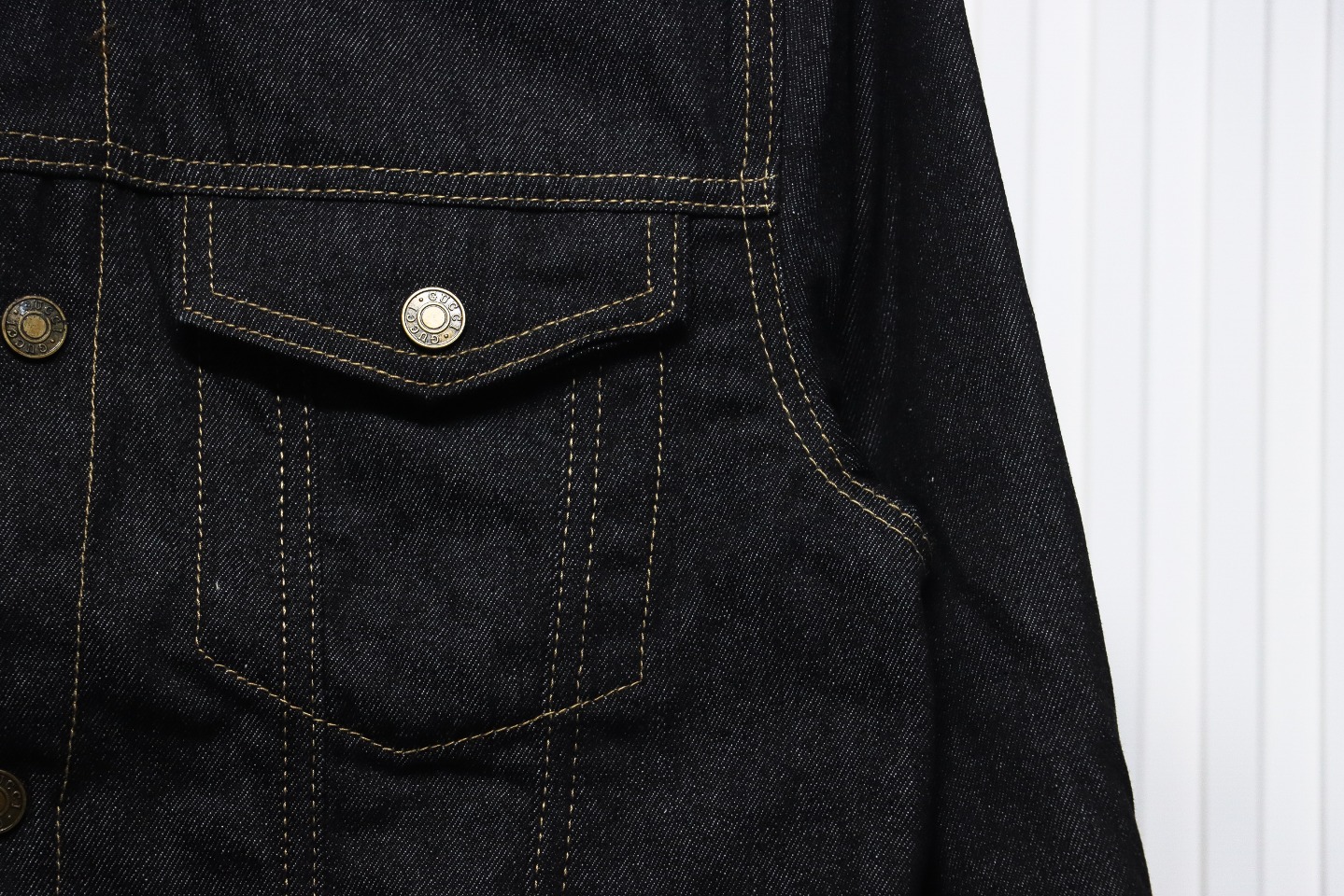 Gucci 22FW GG Printed Double-Faced Denim Jacket