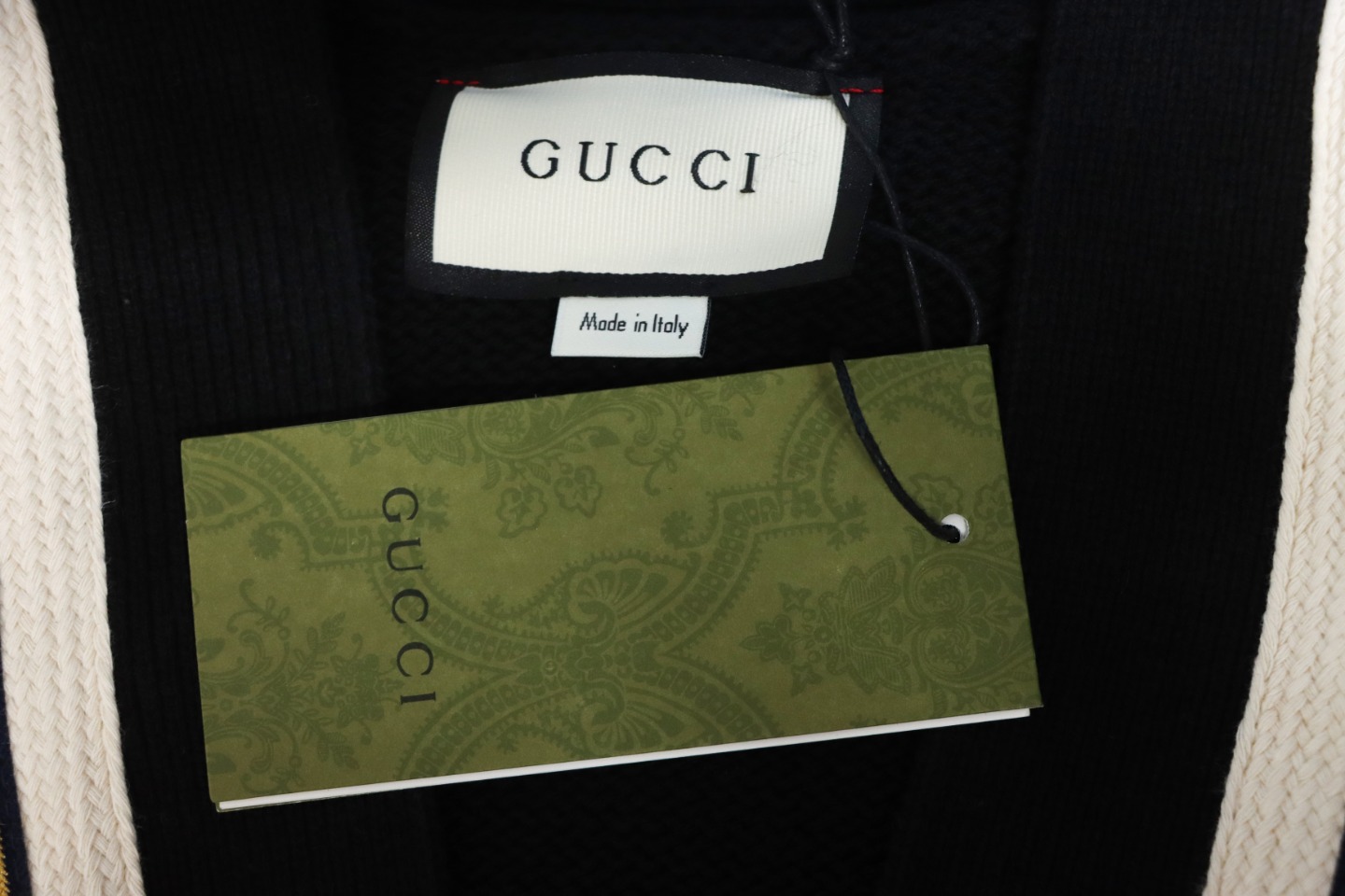 Gucci 22ss Bee Knit Cardigan Jacket Black