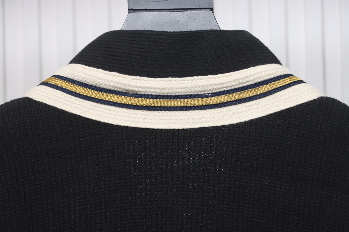 Gucci 22ss Bee Knit Cardigan Jacket Black