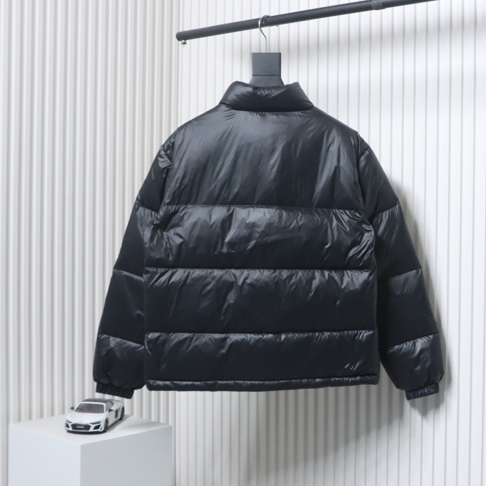 Gucci 22ss Red And Green Ribbon Down Jacket