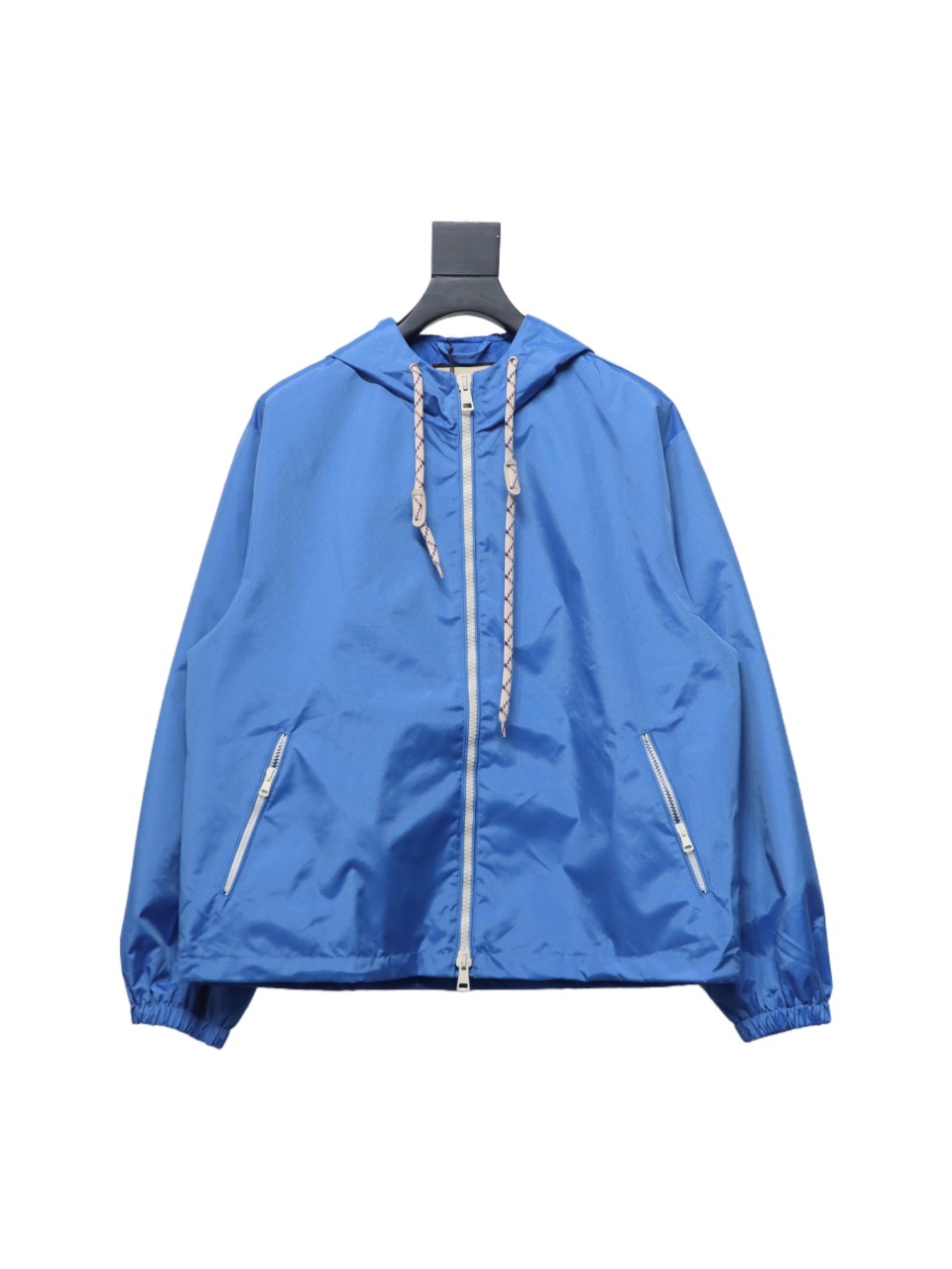 Gucci 24Fw 1921G Lettering Nylon Hooded Jacket