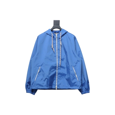 Gucci 24Fw 1921G Lettering Nylon Hooded Jacket 01