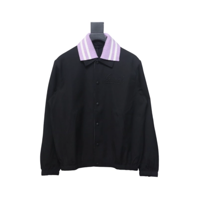 Gucci 24FW Double Collar Detachable Jacket 01