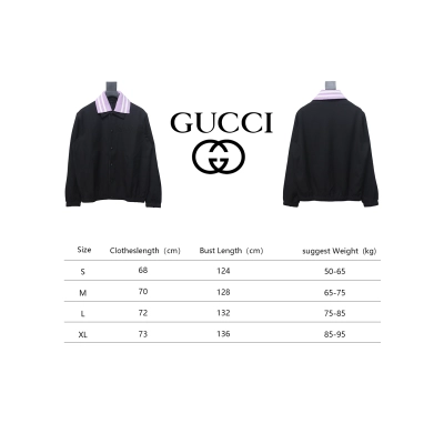Gucci 24FW Double Collar Detachable Jacket 02