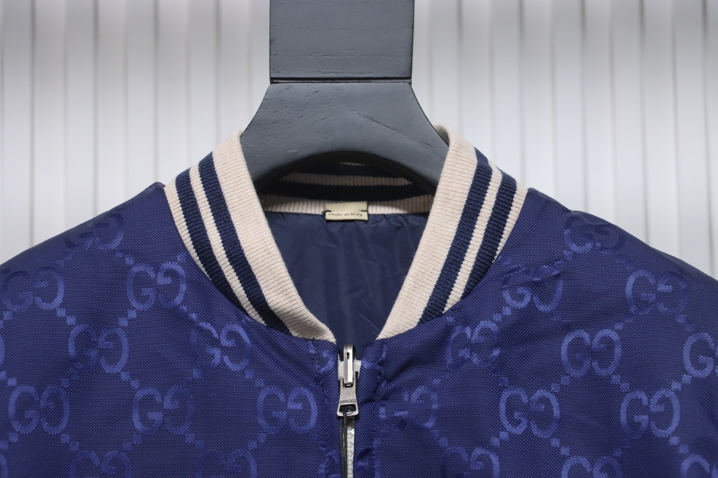 Gucci 24Fw Double G Jacquard Reversible Jacket